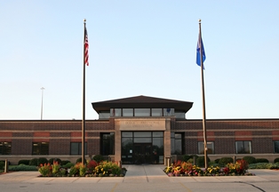 Dodge Correctional Institution entrance